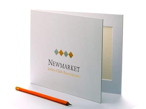 Slip in folder for Newmarket