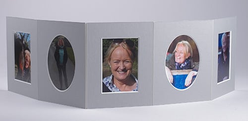 5 panel mount for small pictures